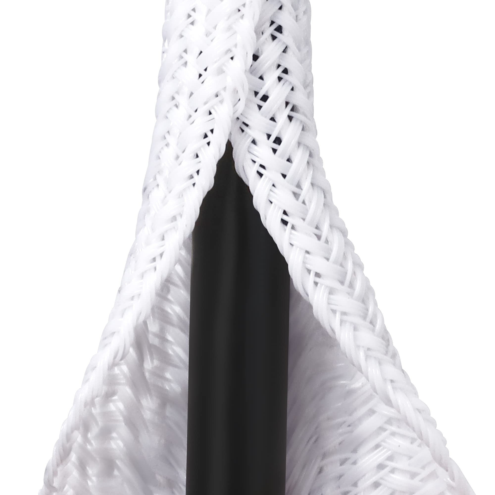 20ft 1/4 inch White Cable Sleeve