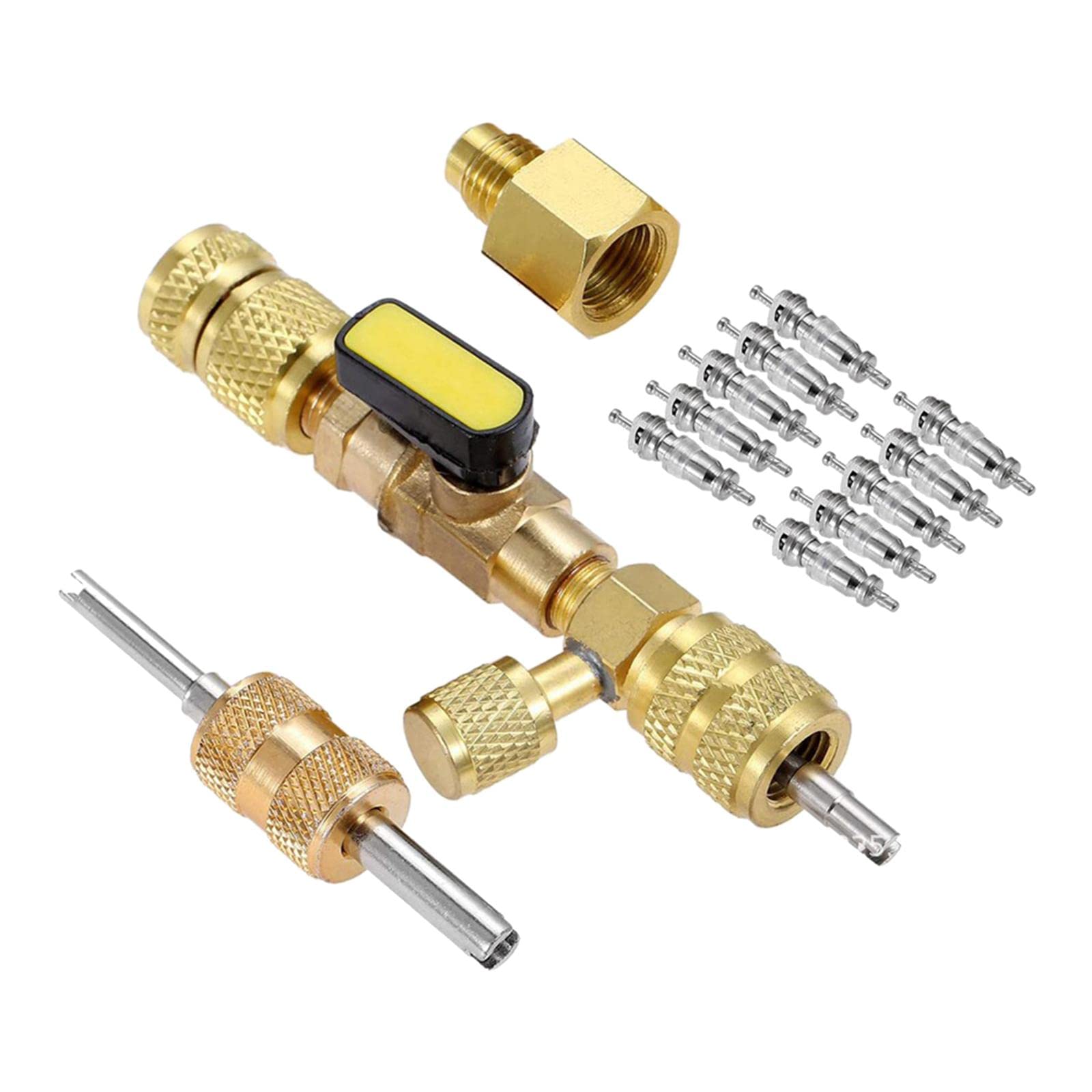 Ventileinsatz Entferner, Zwei Größen 1/4" Und 5/16", Ausbauwerkzeug für R134A Und R12