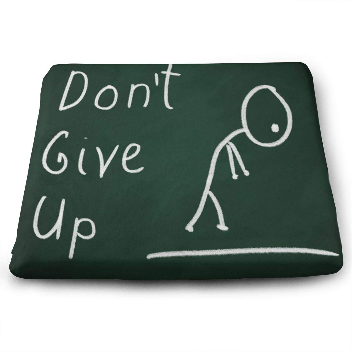 Don't Give Up Seat Cushion Memory Foam Dining Chair Pads Stool Butt Seat Pillow Cushions for Pressure Pain Relief Offices Wheelchairs Kitchens Cars