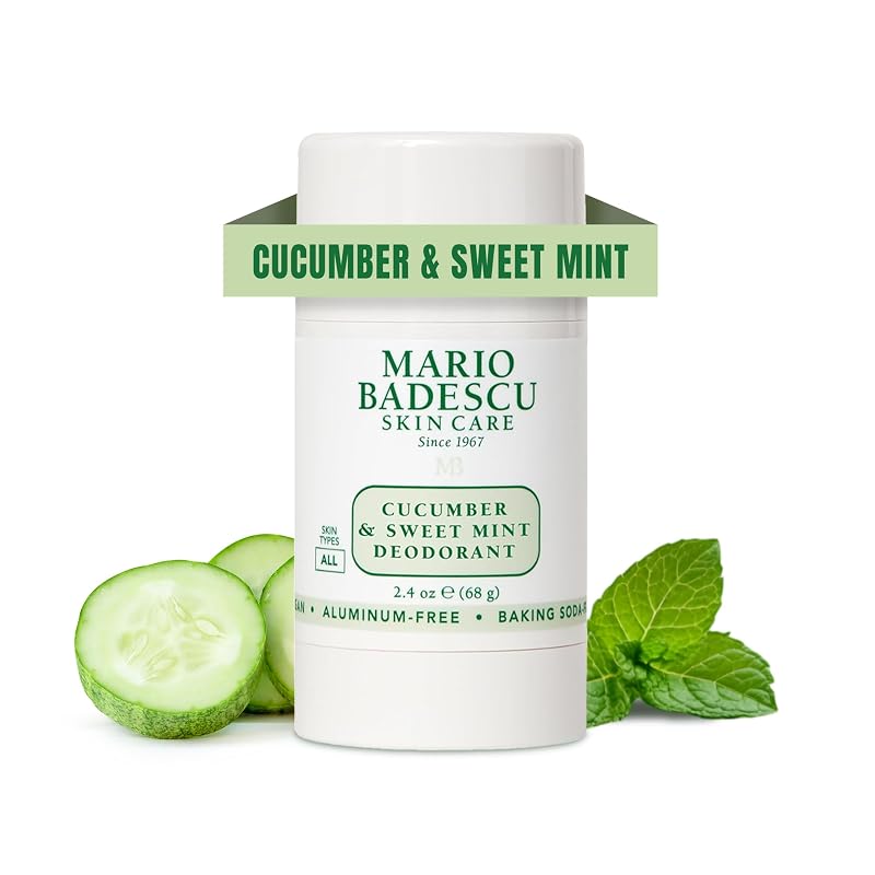 Desodorante sem alumínio Mario Badescu com pepino e menta