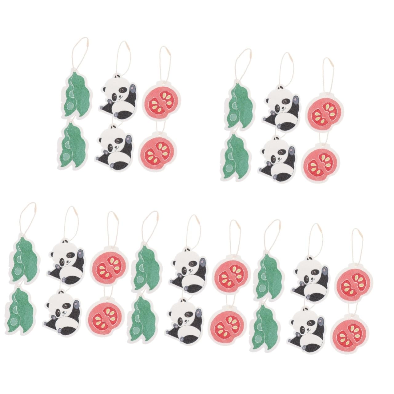 Ipetboom 30piezas Esponjas De Limpieza Divertidas Forma De Cartoon para Fregar Esponjas De Cocina para Limpieza De Utensilios y Baño Reutilizables y Eficaces Eliminación De Grasas y
