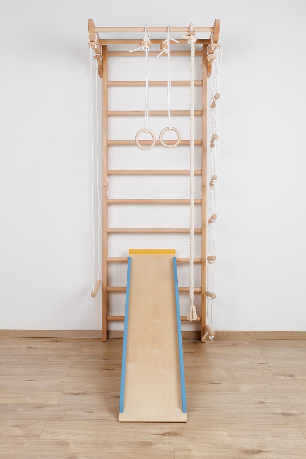 Kletterwand Sprossenwand Turnwand Kinder-5-220 Fitness Sportgerät Klettergerüst Holz
