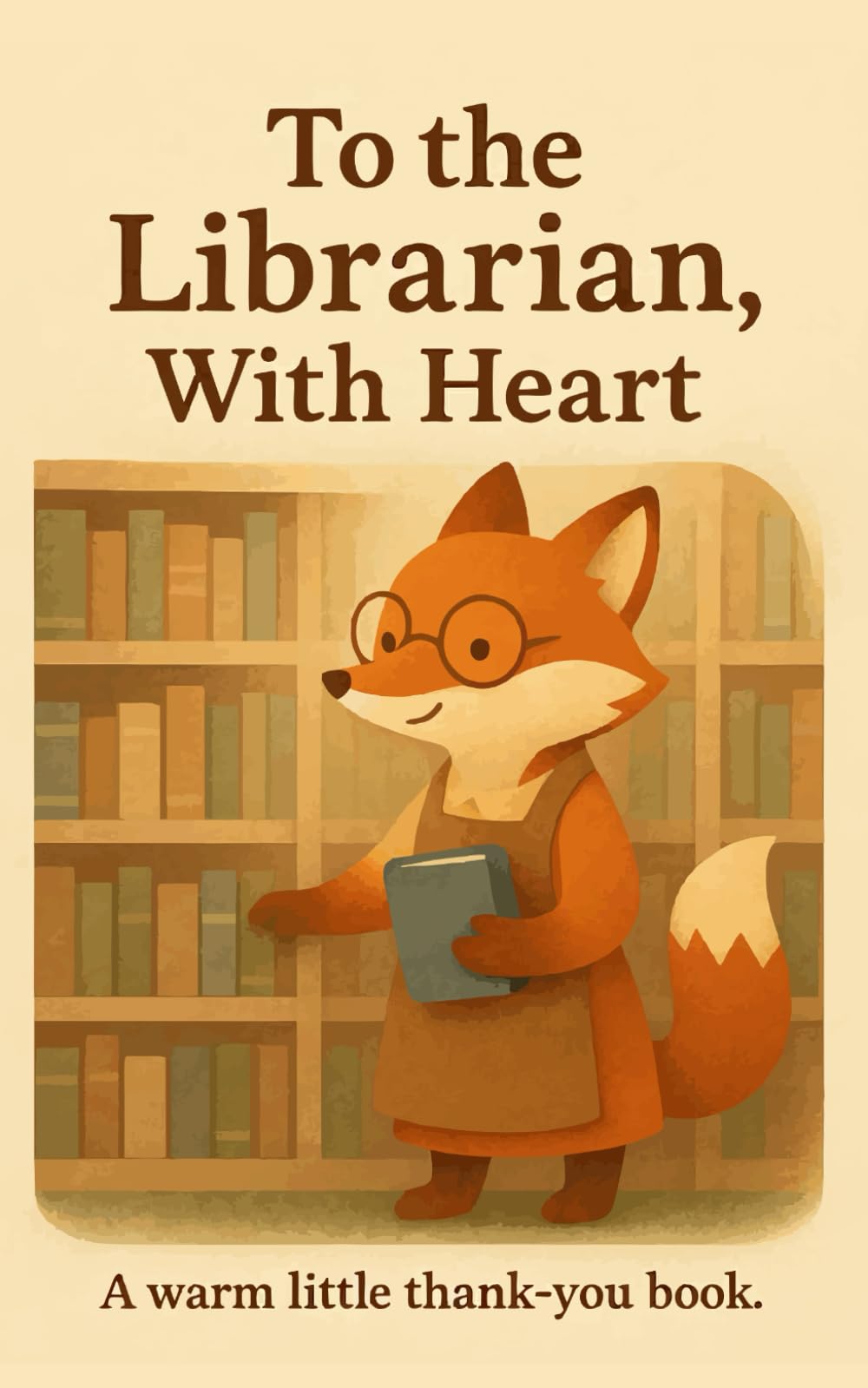 To the Librarian, With Heart: A warm little thank-you book. (Heart of the Job Series)