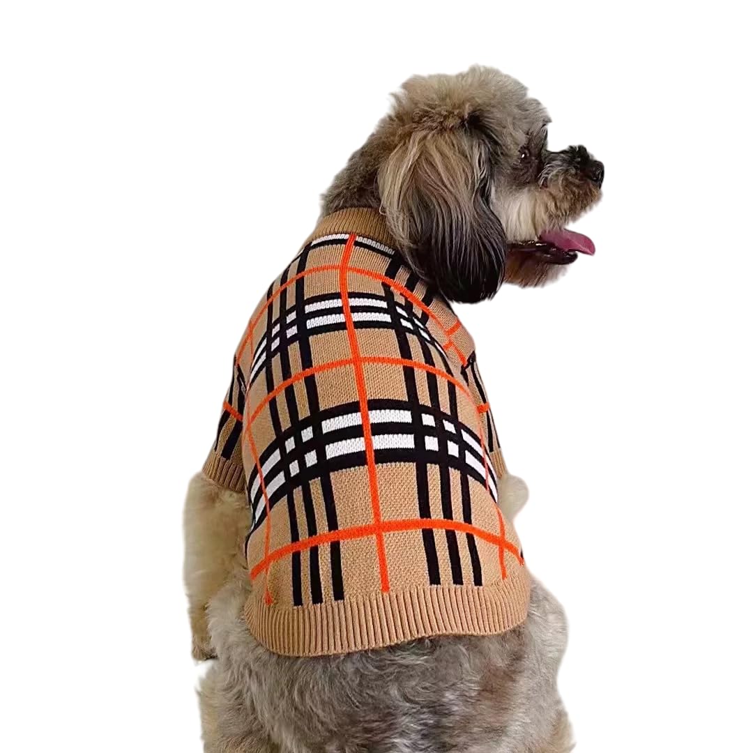 Small Dog & Cat Jumper, Knitted Sweater Pullover for Toy Breeds, Chihuahua, Teacup Poodle, Yorkie, Kitten, Soft Turtleneck