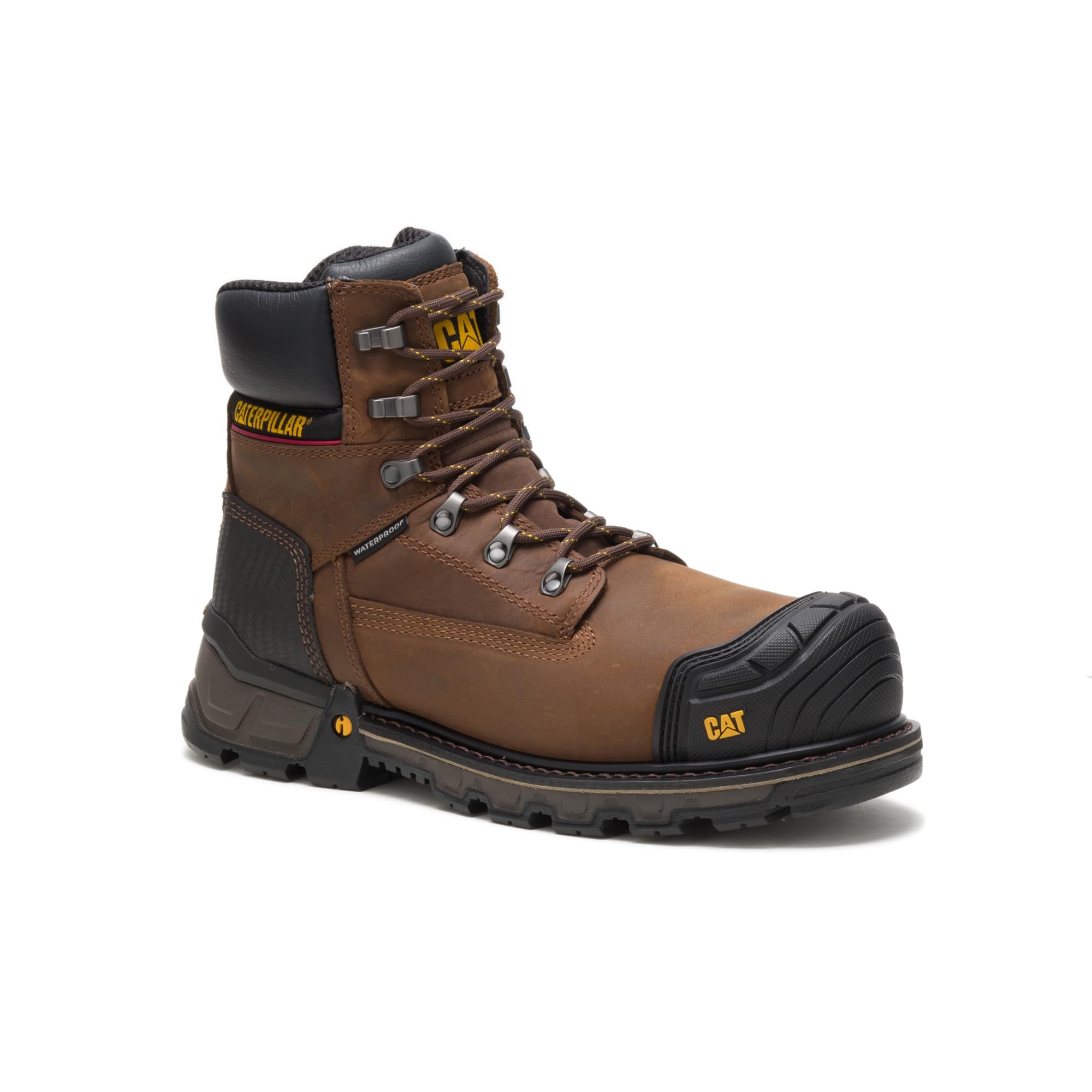Botas de trabajo con punta compuesta impermeable para hombre Excavator XL de 6 pulgadas, Café Oscuro, 10 3