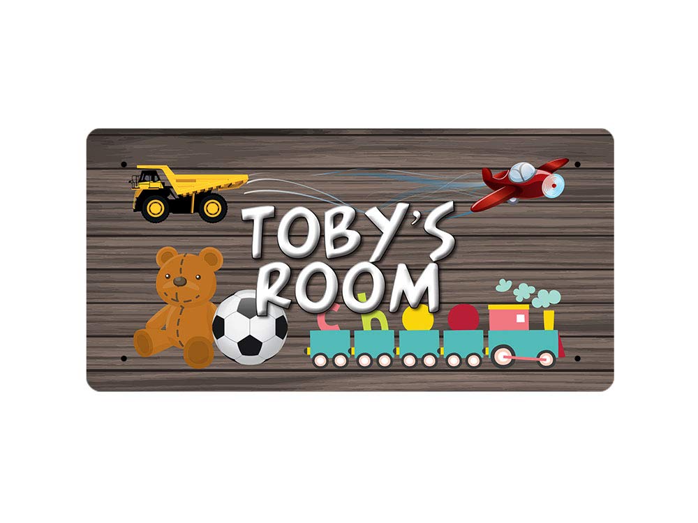 McMug - Toby's Room - Metal Sign, Decorative Sign, 200mm x 100mm
