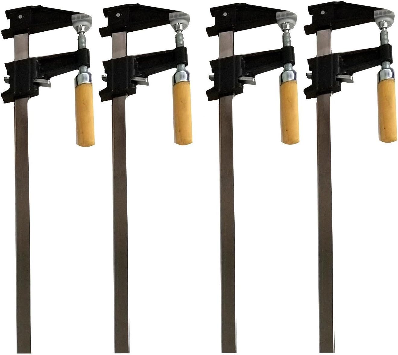 EDM - Set of 4-12 BAR CLAMP Heavy Duty Woodworking Tools Quick Release