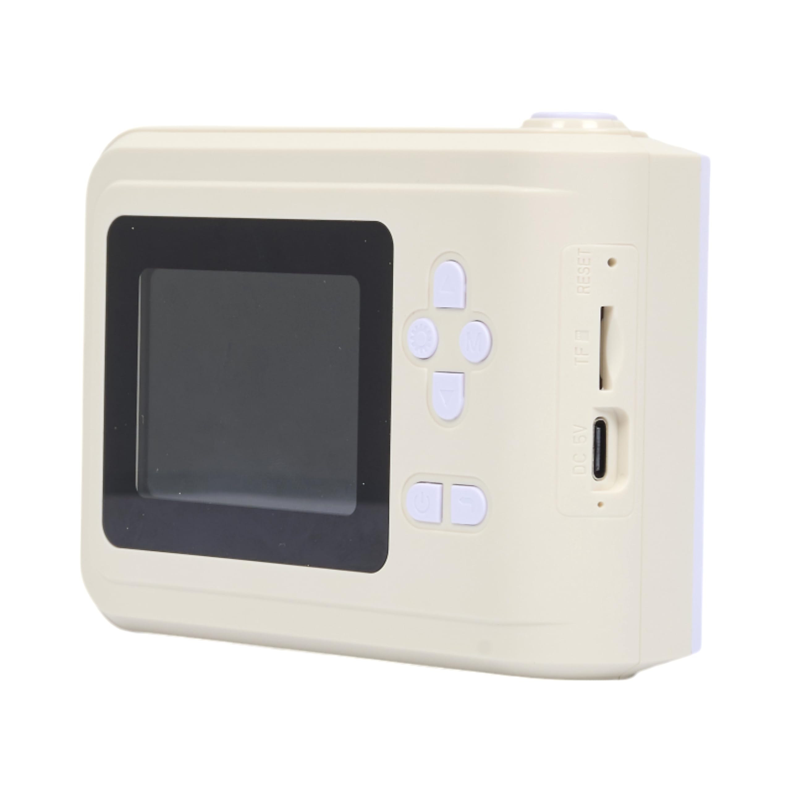 BE MIX - HT0211 - Mini Drukarka Termiczna Blinky z Wbudowaną Kamerą - Kompaktowa - Ekran LCD - Łatwa w Obsłudze - Idealna do Kreatywnych Zajęć - Czarnobiała - Zawiera 3 Rolki Papieru
