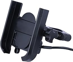 Allextreme EXUMH02 Mobile Phone Stand Handle Bar Mount Smartphone Holder Flexible &amp; Rotational Cradle Accessory for Motorc...