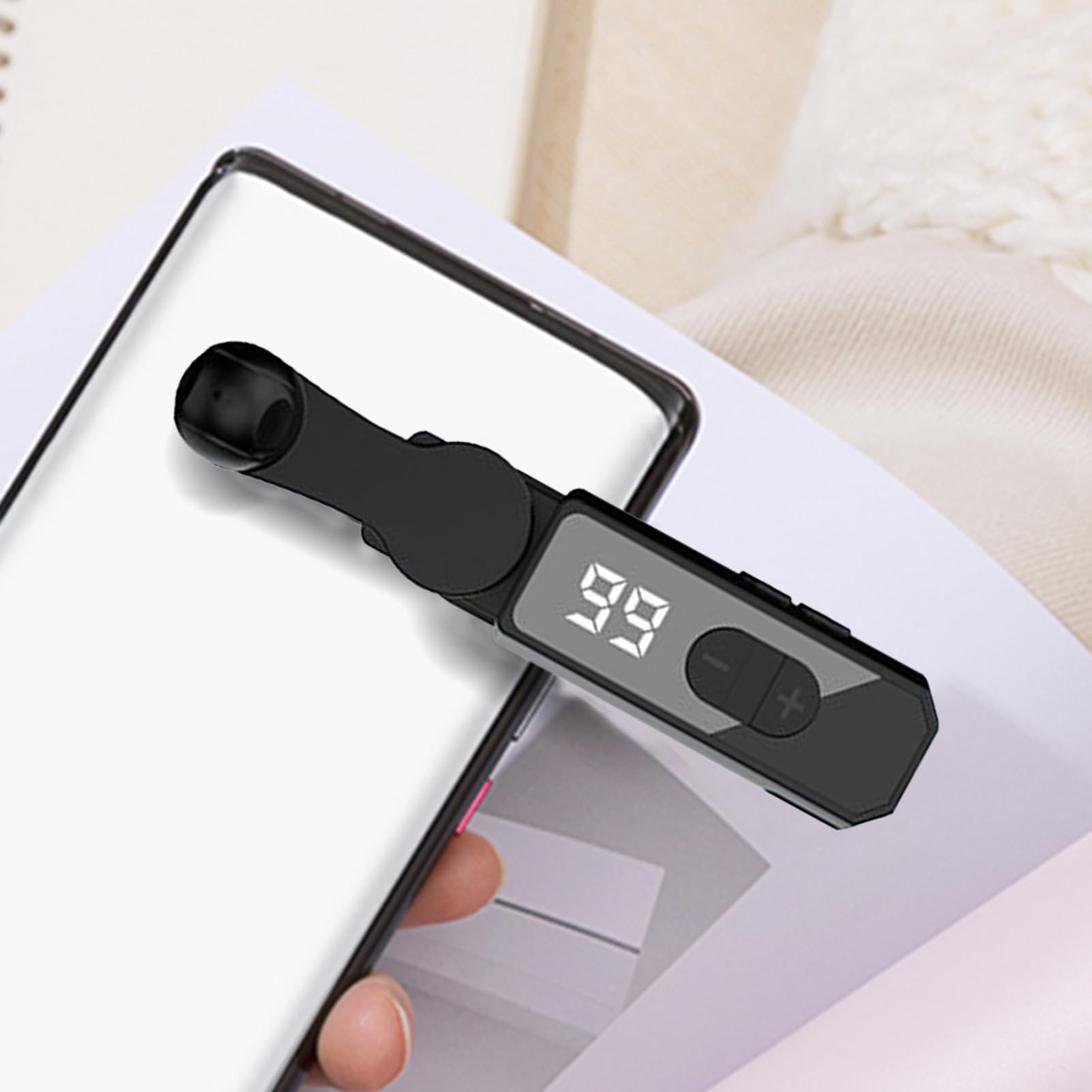 Clicker automatico per smartphone – Clicker velocità regolabile per telefono | Veloce wireless silenzioso gadget per lo shopping Ricompensa Attività Video Scorrimento App Gioco Live Broadcast