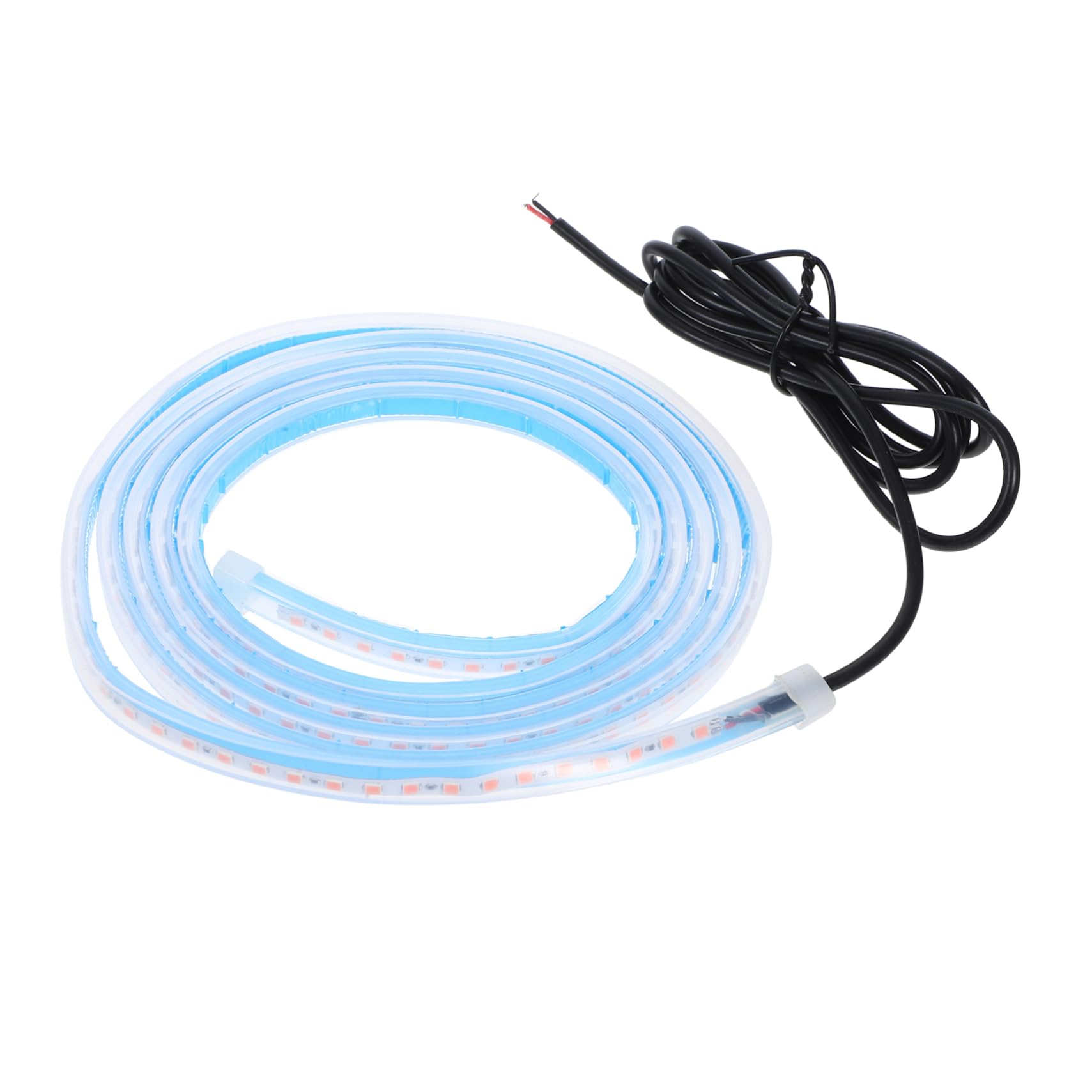 STOBAZA Light Strip Colorful Interior LED Lights for Car Trucks Indicator Ambient Hood View Car LED Blue Car Interior Lights Strips Exterior Car Lights LED Strip White