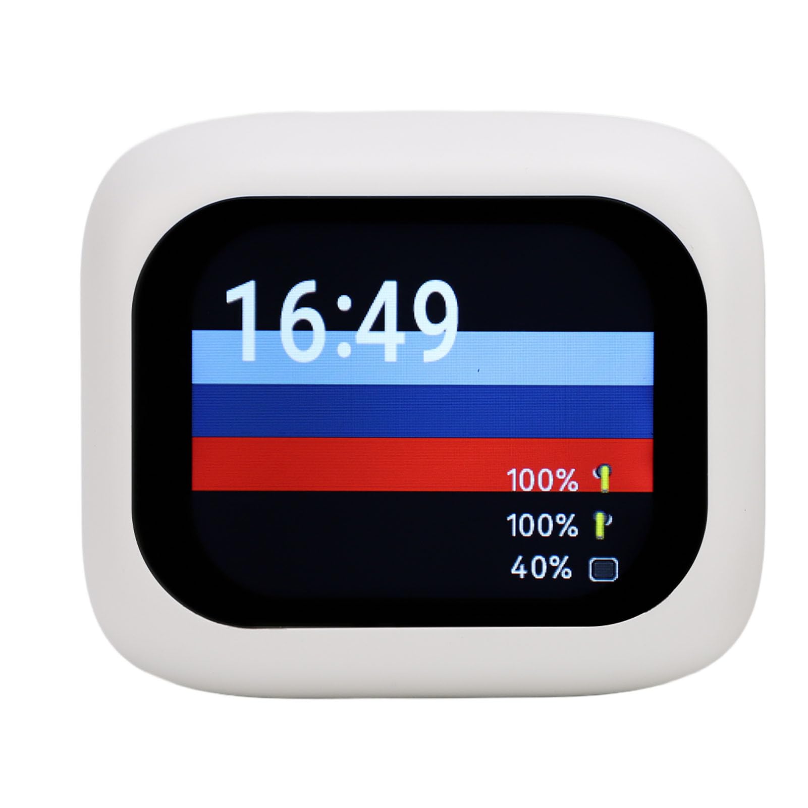 Language Translator Earbuds, 144 Languages Translator Device with APP, Color Touchscreen, 3 Translation Modes, ANC ENC Intelligent Anti Noise (White)