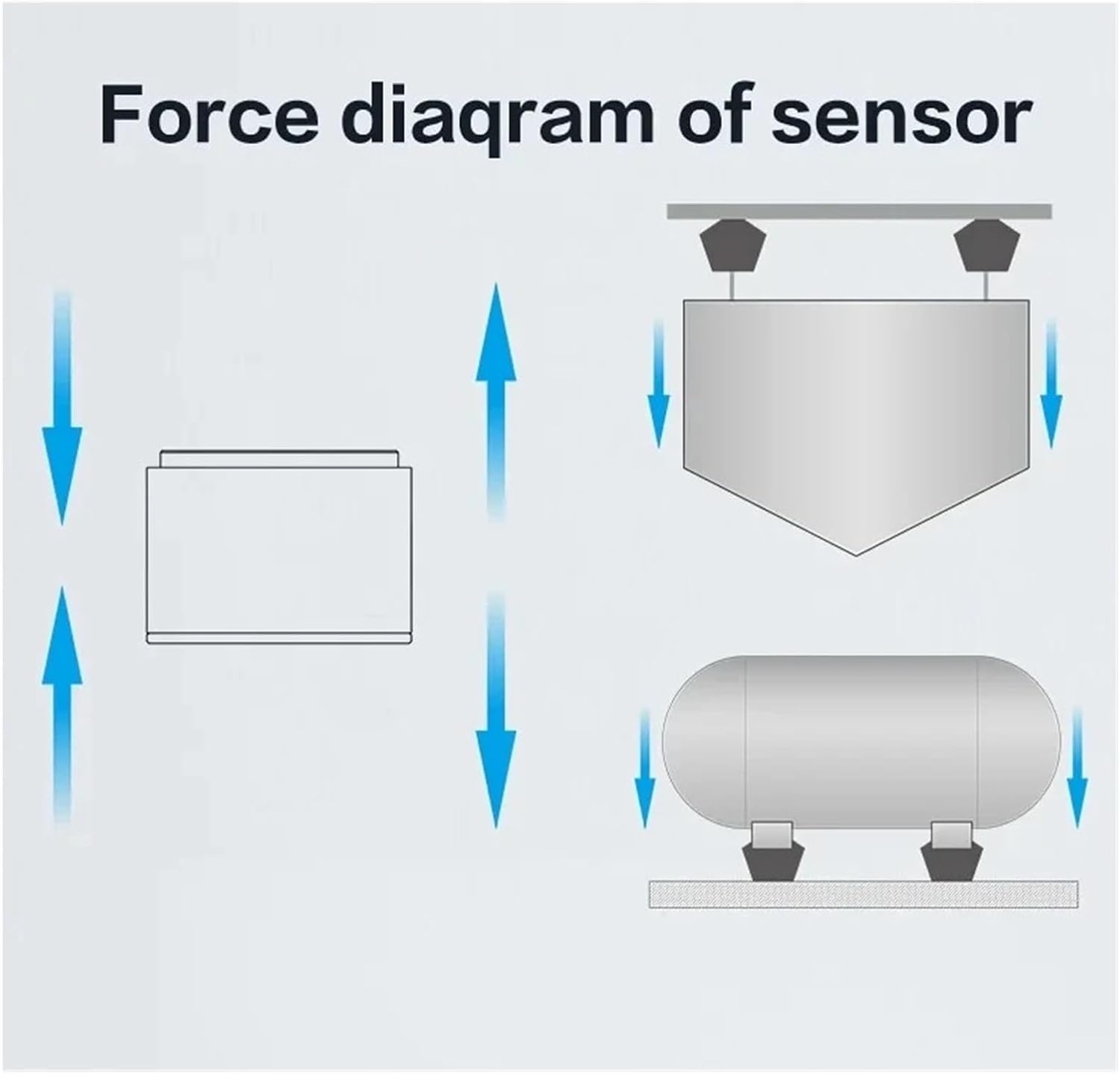 Miniature Sensor 20/50/100N - Tension Compression Button Column Load Cell(30N)