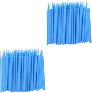 FRCOLOR 4 Pacotes De Aplicador Em Bastão Ferramentas Para Cílios Rímel Para Cílios Ferramentas Para Extensões De Cílios Pincel Aplicador De Micro Maquiagem Cotonetes Dentais