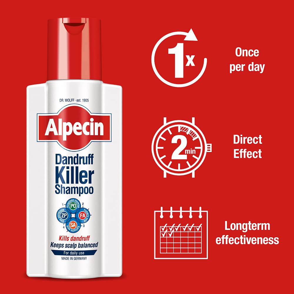 ALPECIN DANDRUFF KILLER SHAMPOO 250ML. [4]