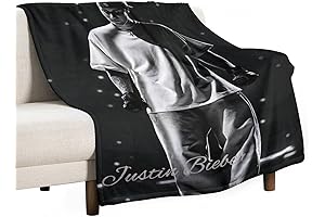Justin Bieber Flannel Blanket for Comfort and Style