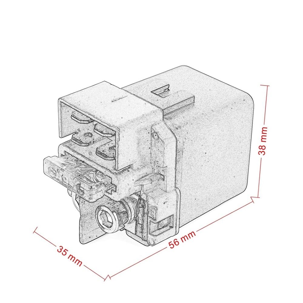 Starter Relay Solenoid Switch Motor Starter Relay Solenoid for SH125 SH150 CB500F CB600F CBR650F for Hornet 600 900 CB919 CRF250 CTX700 Motorcycle
