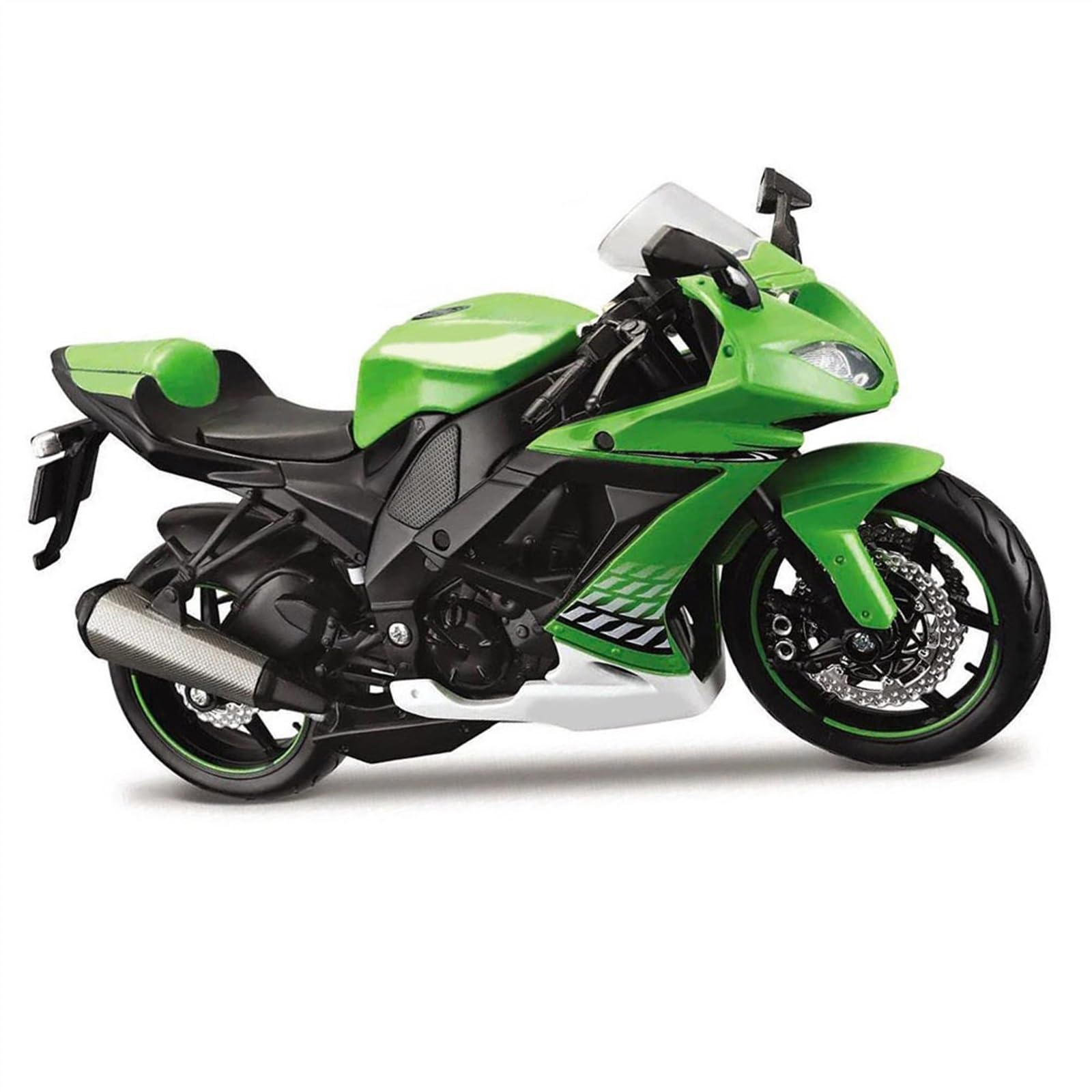 Modello in Scala per Kawasaki ZX10R 2010 1/12 Modellino di Moto in Metallo Pressofuso Moto da Collezione
