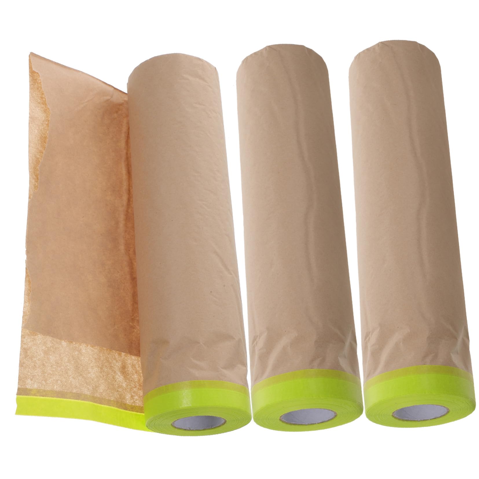 SHINEOFI 5 Set Pellicola di Mascheratura Carta Crespa Nastro di Mascheratura Nastro Adesivo Nastro Decorativo Nastro per Pittura Nastro Biadesivo Nastro di Mascheratura per La 3 * 5