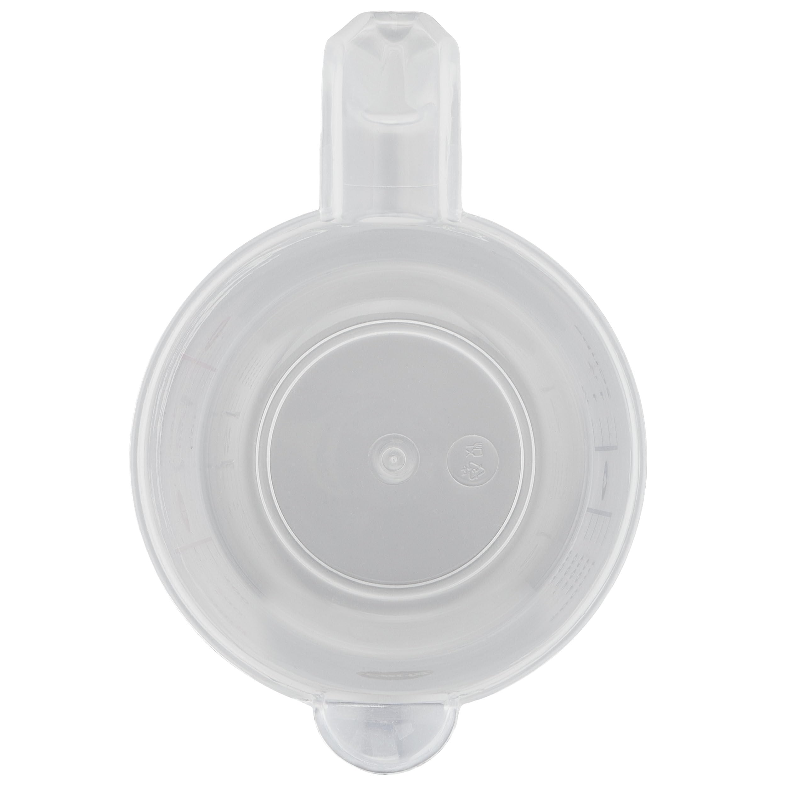 Emsa K32260 Prep&Bake kubek z miarką z tworzywa sztucznego 0,5 l | podwójna skala | do stałych i płynnych składników | zintegrowana krawędź do nalewania zapewnia precyzyjne, czyste nalewanie | nadaje