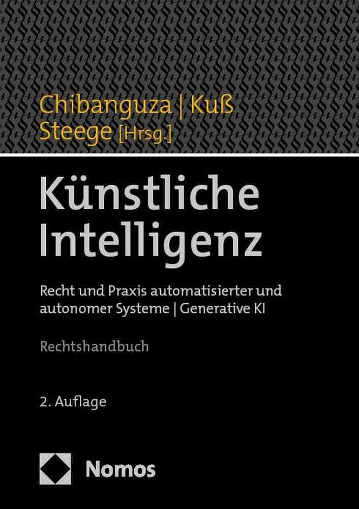Künstliche Intelligenz: Recht und Praxis automatisierter und autonomer Systeme | Generative KI