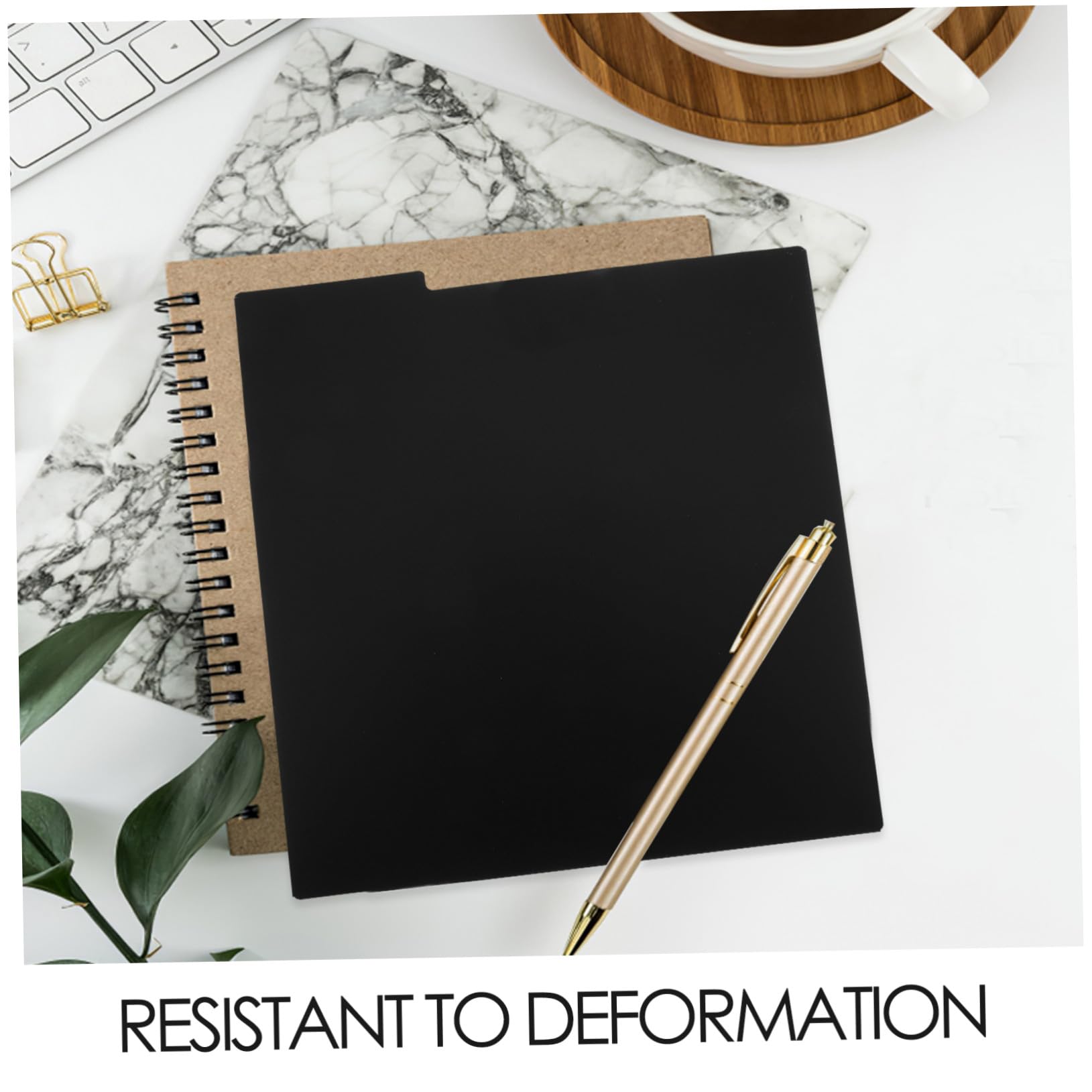 Hemobllo Divisori per Vinili in Pp Nero 15 Pezzi Resistenti alla Deformazione Design Creativo per Album e Dvd per Organizzazione e Conservazione Librerie