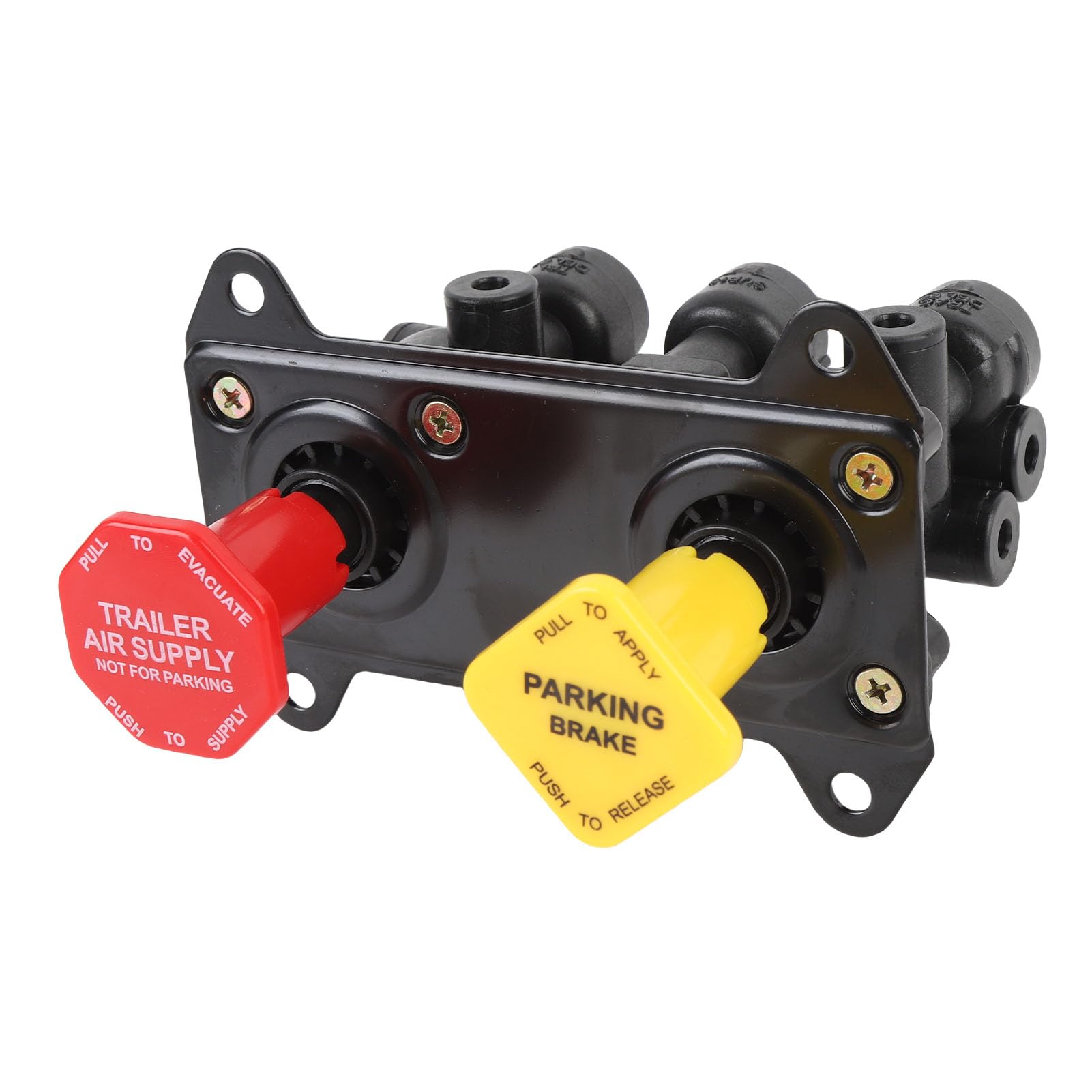 YDuupxe Druckluft-Bremsventil, Metall-Parkventil, 3/8-Zoll-Anschlüsse, für