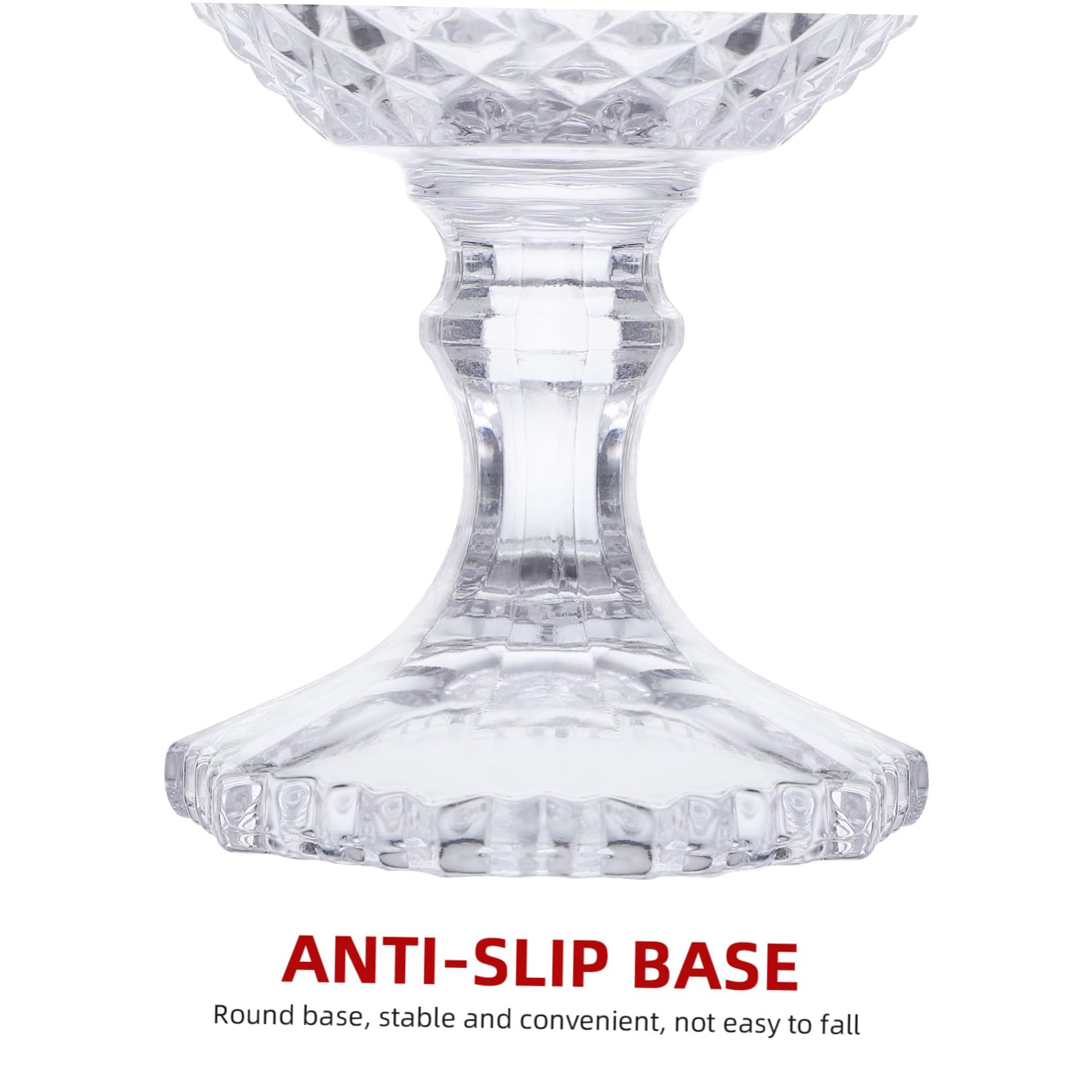 Bonbonnière Couvercle Style Européen Décorative en Verre
