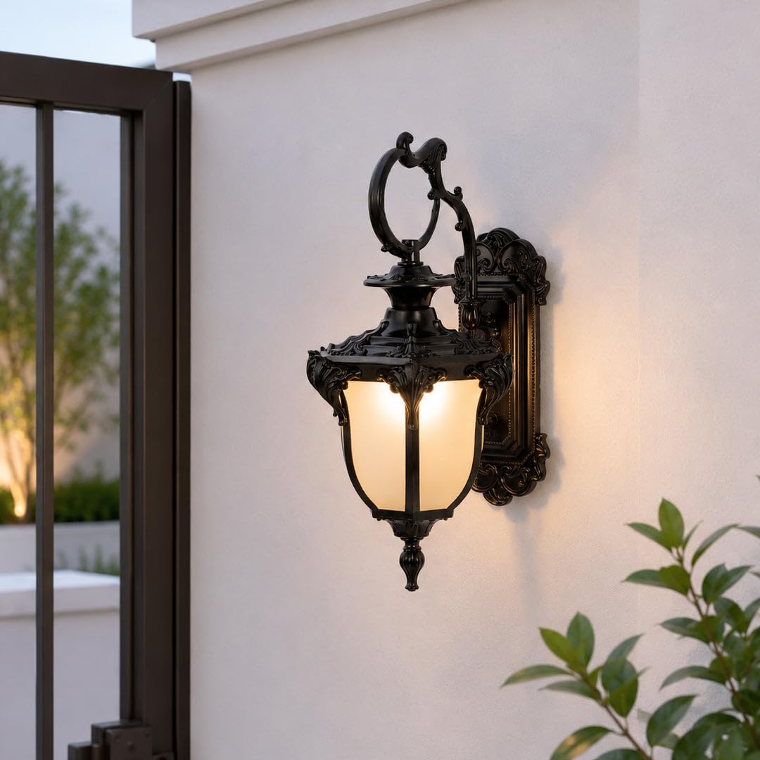 Whispering Homes Fervor Outdoor Wall Light - Black-image-17