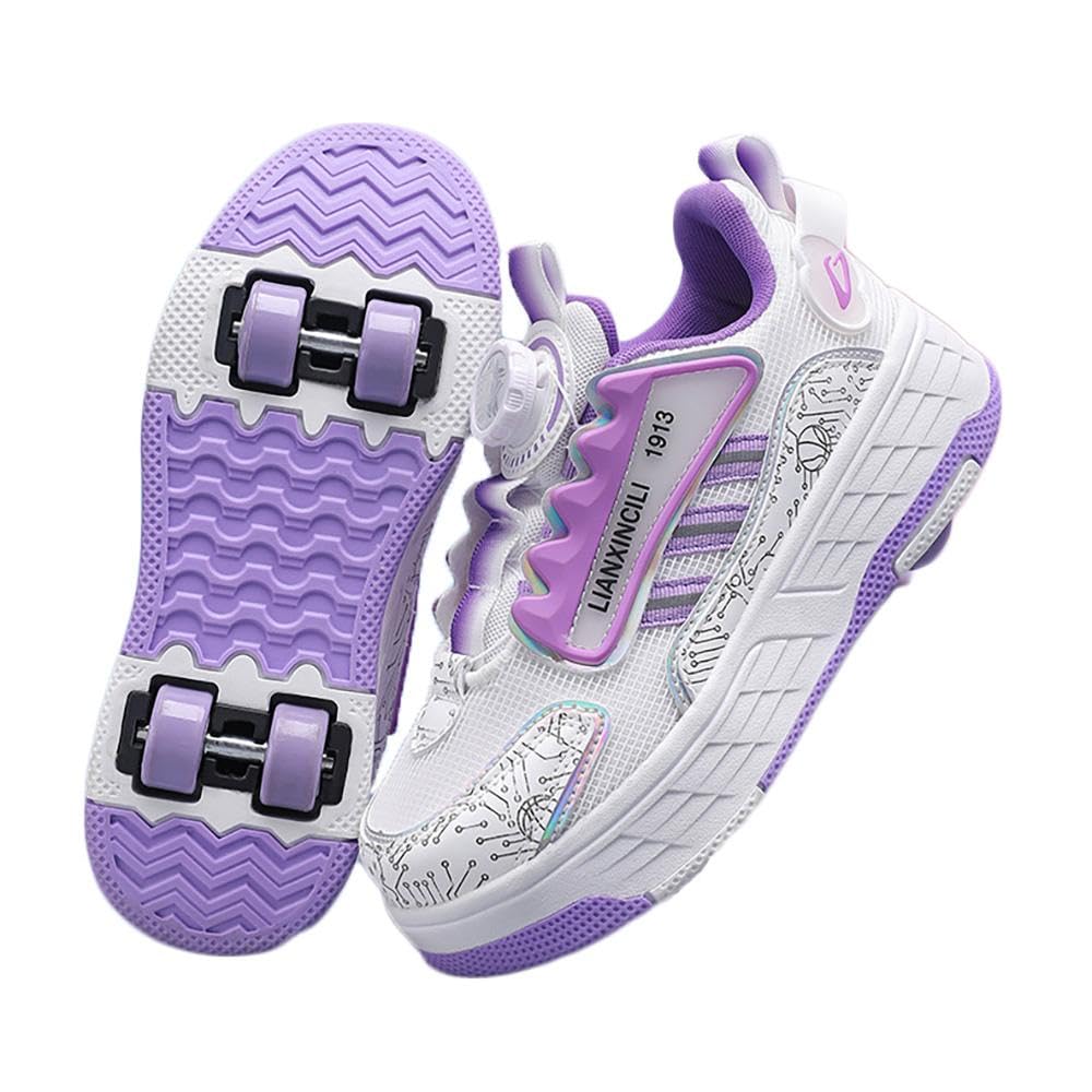 Roller Skate Shoes Oddychające Łyżwiarstwo z wysuwanymi 4 kółkami