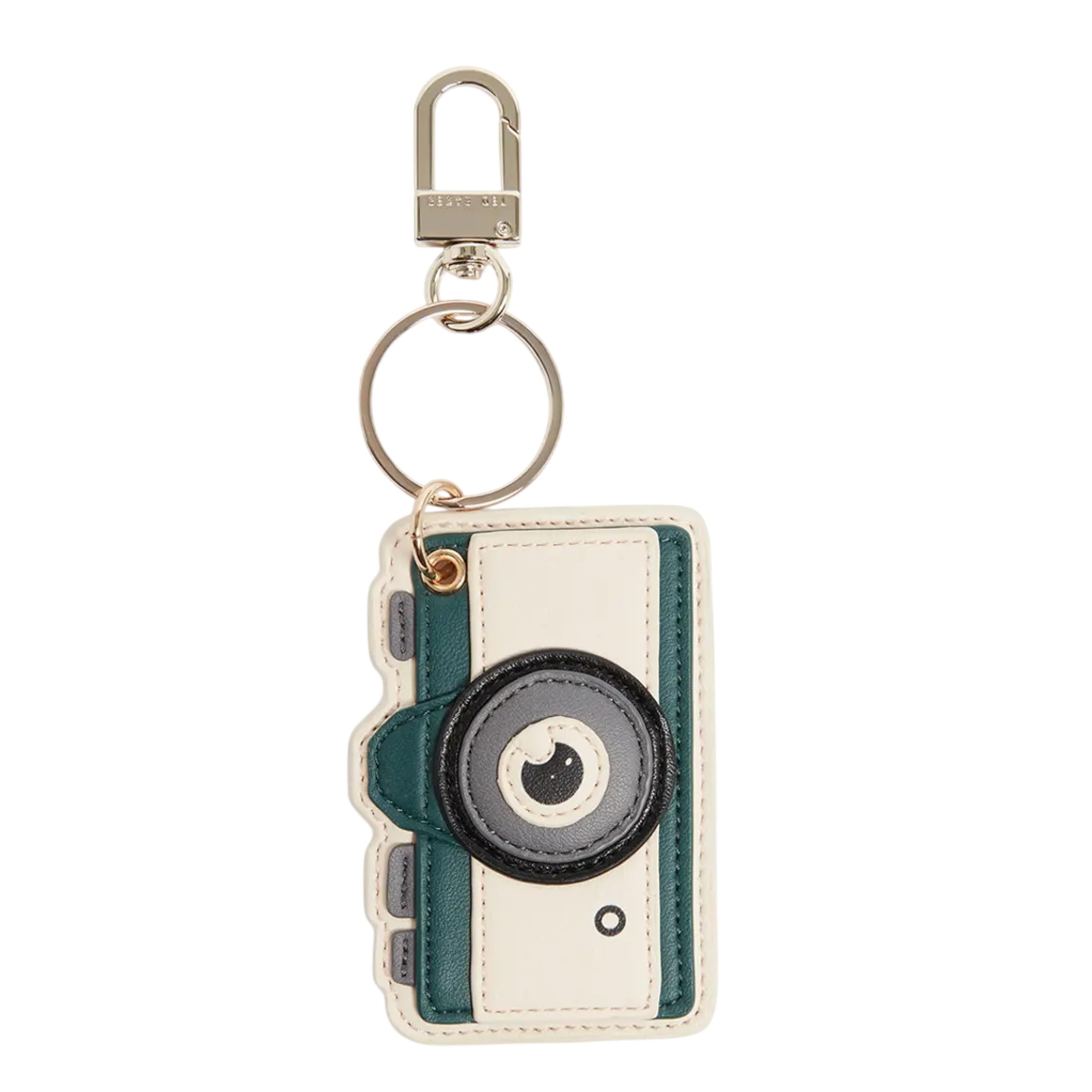 Ted Baker Green Club Ted Camera Keyring O/S
