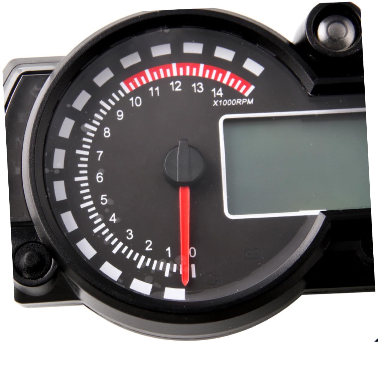 Cabilock Universal Motorcycle Instrument Digital Speedometer Odometer Tachometer Battery Status Led Backlight