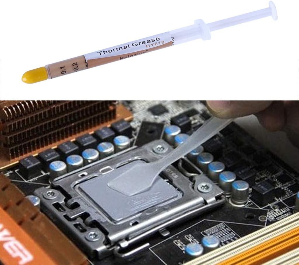 Heat Resist CPU Cooling Grease HY610-TU05A Thermal Compound Silicone Paste 3g