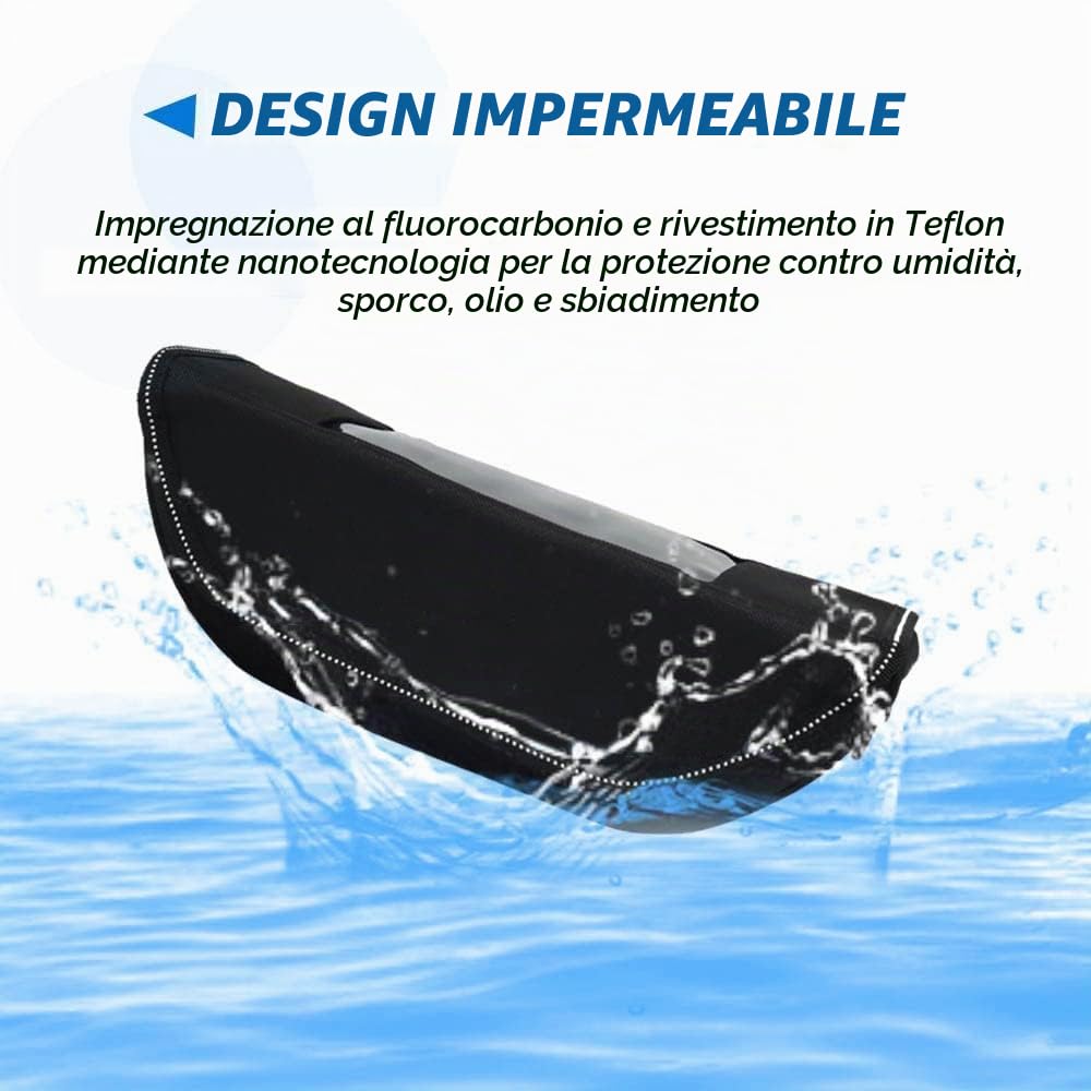 Borsa da manubrio per Africa Twin CRF 1100 L CRF1100 CRF1000L ADV CRF1100L Adventure Sports Borsa da navigazione per volante da moto, borsa per telefono impermeabile portatile