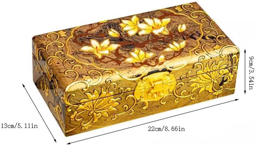 Jewelry Box, Jewlrey Box Women's Jewelry Box Storage Box Creative Jewelry Box Earrings Bracelet Necklace Ring Storage Box Jewelry Box for Women(2) (3)