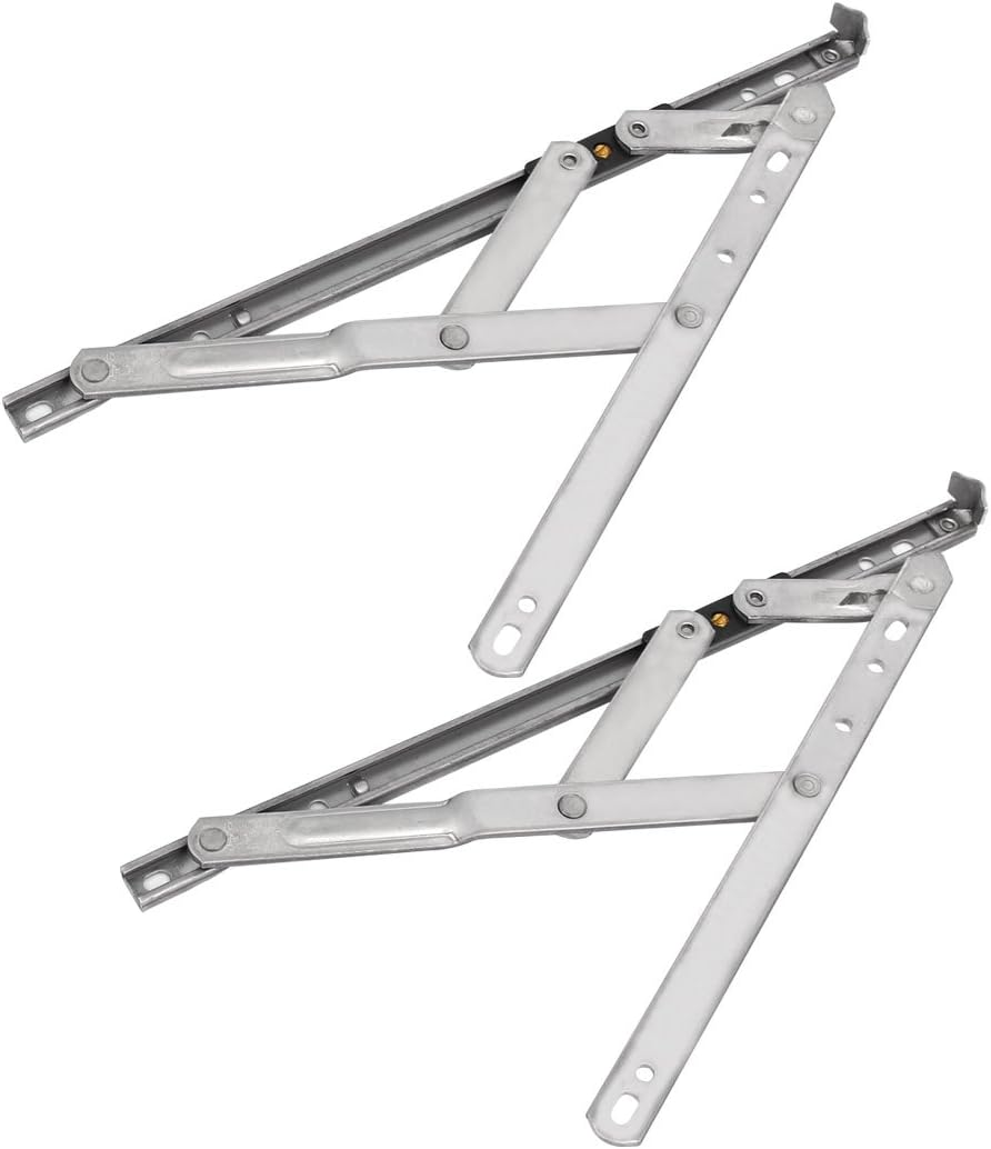 12-inch 304 Stainless Steel Casement Window Hinge Stay 4 Bar 2pcs (292c0f420868902211bbed55951e83b8)