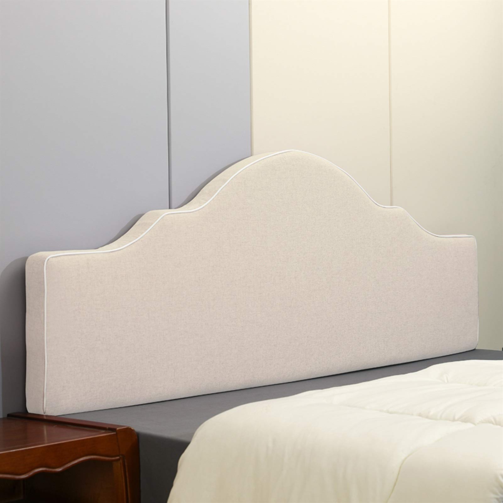LIANGJUN Cuscini Testiera Letto Pad Lombare, Design Ergonomico Supporto Indietro, Extra Grande Schienale per La Camera da Letto, Fodera Lavabile, 8 Colori, Formato Personalizzato