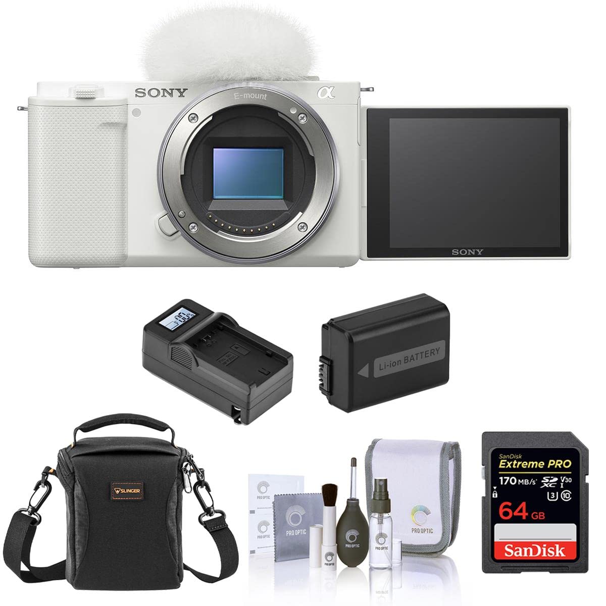 SONY ZV-E10 ボディ　バッテリー Amazon.com: BM Premium NP-FZ100 Battery for Sony Alpha 1, ZV-E1