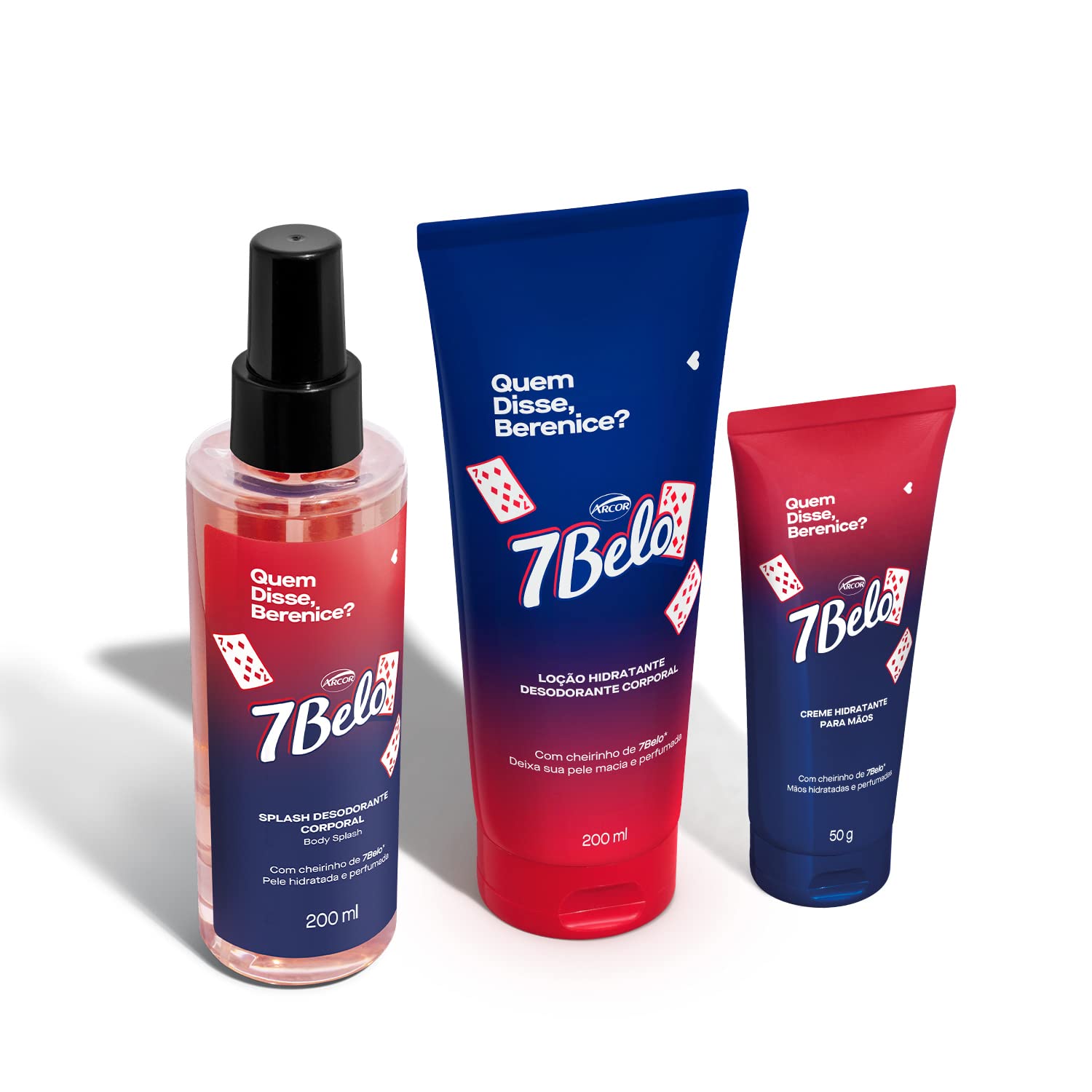 Quem disse, Berenice? Kit 7 Belo: Loção Hidratante 200ml + Creme