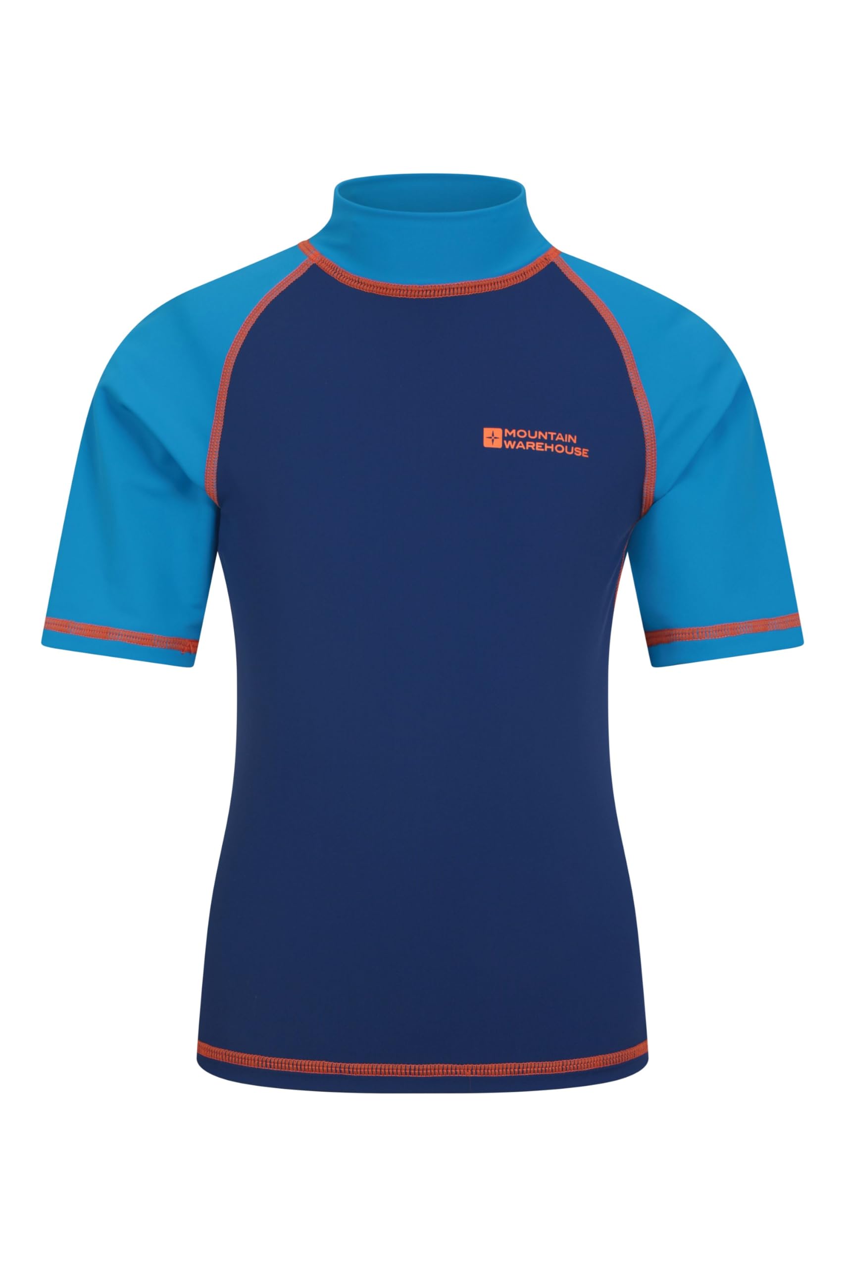 Mountain Warehouse Short Sleeves Kids Rash Vest - UPF50+ Sun Protection ...