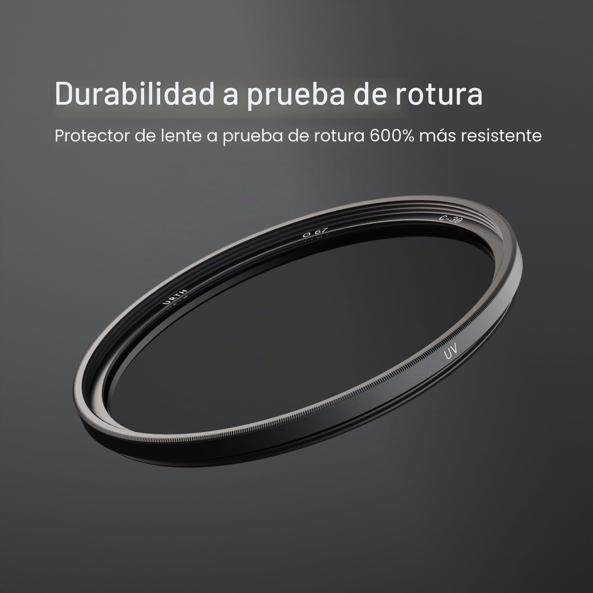 Urth 52 mm Filtro UV para Objetivo (Plus) — Nano-Recubrimiento de 30 Capas, Vidrio óptico HD, protección UV para Objetivo de cámara
