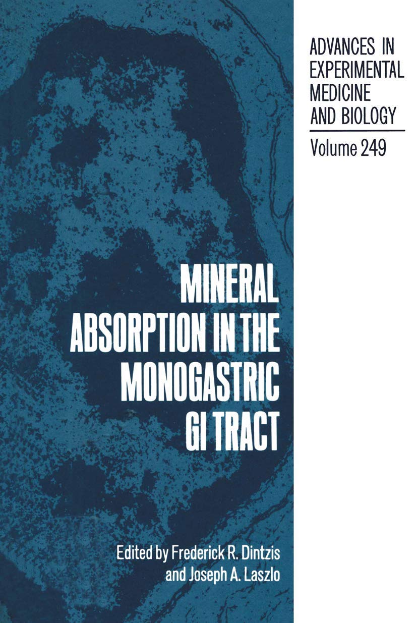 Buy Mineral Absorption in the Monogastric Gi Tract — BookShops.in