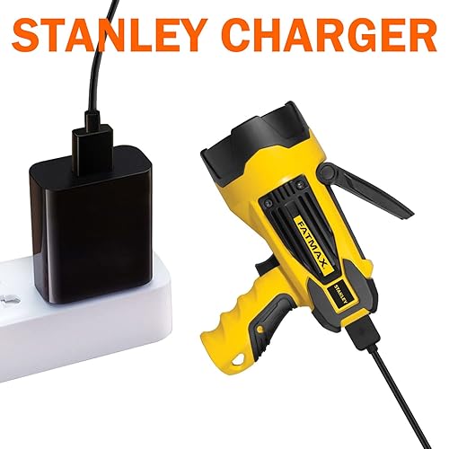 Adaptador de cargador de repuesto USB a USB para foco Stanley Fatmax, Stanley SL10LEDS, SL10LEDSL, TL450, TL600, SAT3S, SS4LS, Zero Trace TL1KPZ