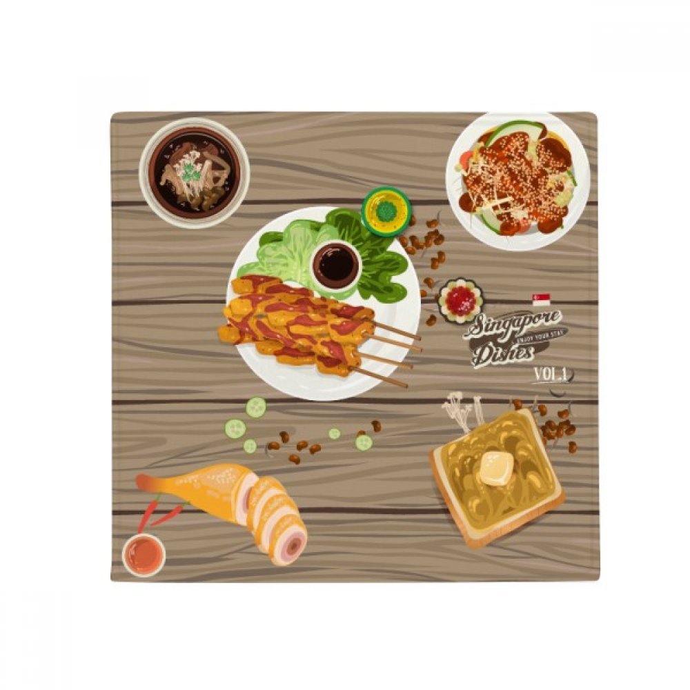 Tapis de sol Singapour anti-glisse 80x80cm pour stopper les salissures de cuisine