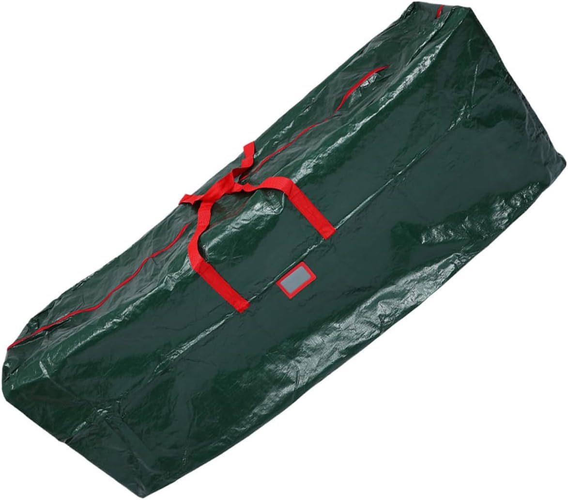 YARNOW Waterproof Christmas Tree Storage Bag 165x38x76cm Heavy-duty Dustproof Organizer with Zipper Handles for Artificial Holiday Tree Home Storage