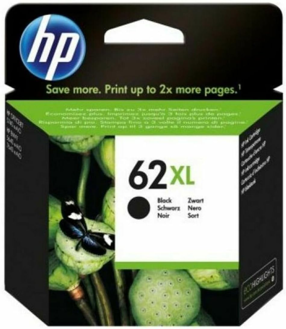 HP 62XL High Yield Black Original Ink Cartridge