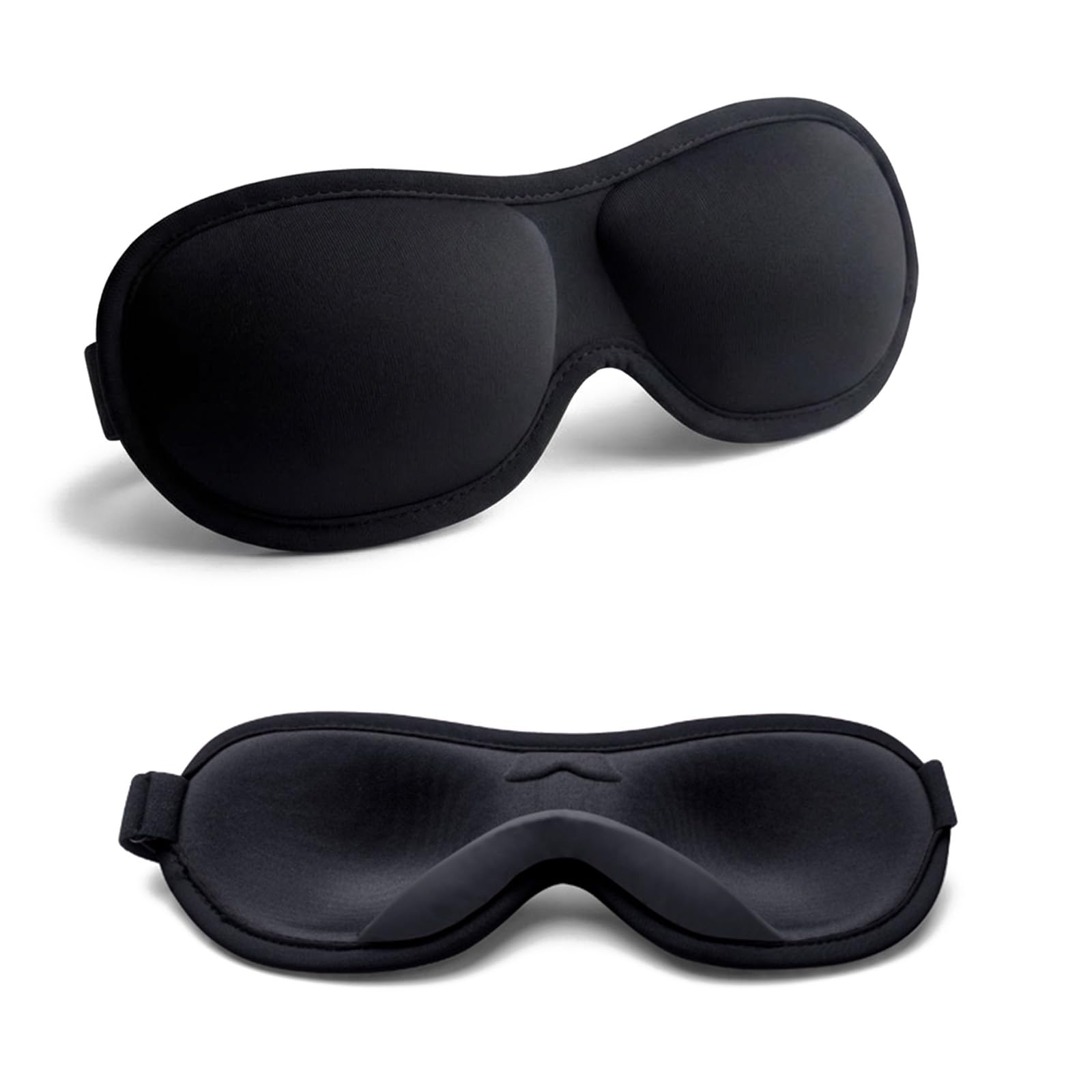 Sleep Mask for Side Sleeper 3D Eye Mask for Sleeping Women Men Zero Eye Pressure 100 Light Blocking
