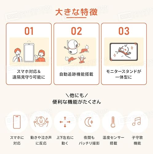 SecuSTATION セキュベビーネット SC-TB53K の商品画像 6