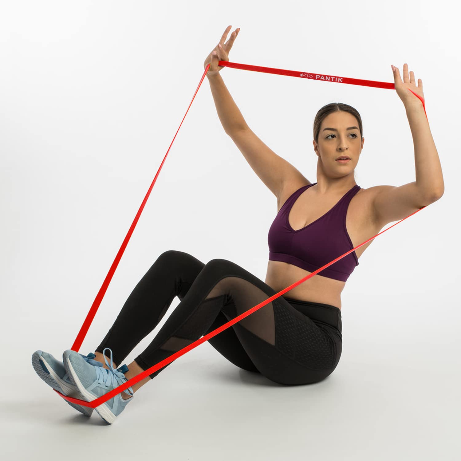 PANTIK Resistance Bands Set - Pull Up Assist Bands For Strength Training & Yoga - View #7