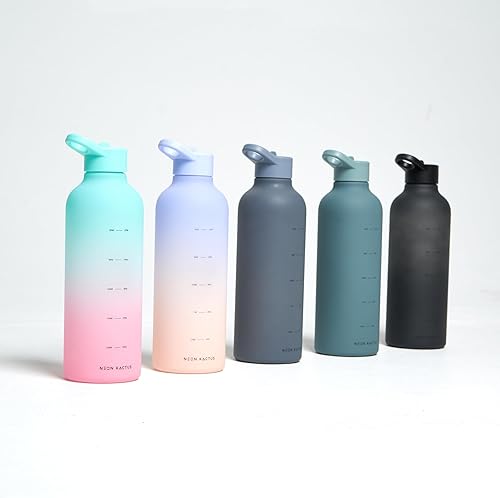 Miniatura 8 de Tritan Bottle  Botella de agua grande con pajilla, 44.0 fl oz  Botellas para beber para adultos  Gimnasio Botella de agua deportiva  Sin BPA, a